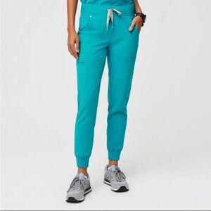 FIGS Zamora Jogger Scrub Pants Teal XXS